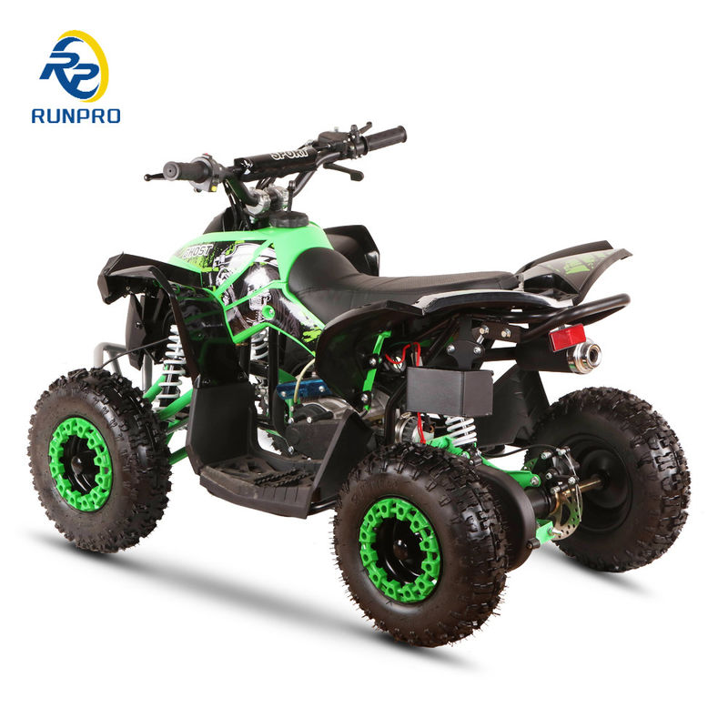 500MM Seat Height Electric 4-Wheeler Quad Bike 49CC Mini Quad ATV 4 Wheeler for Kids