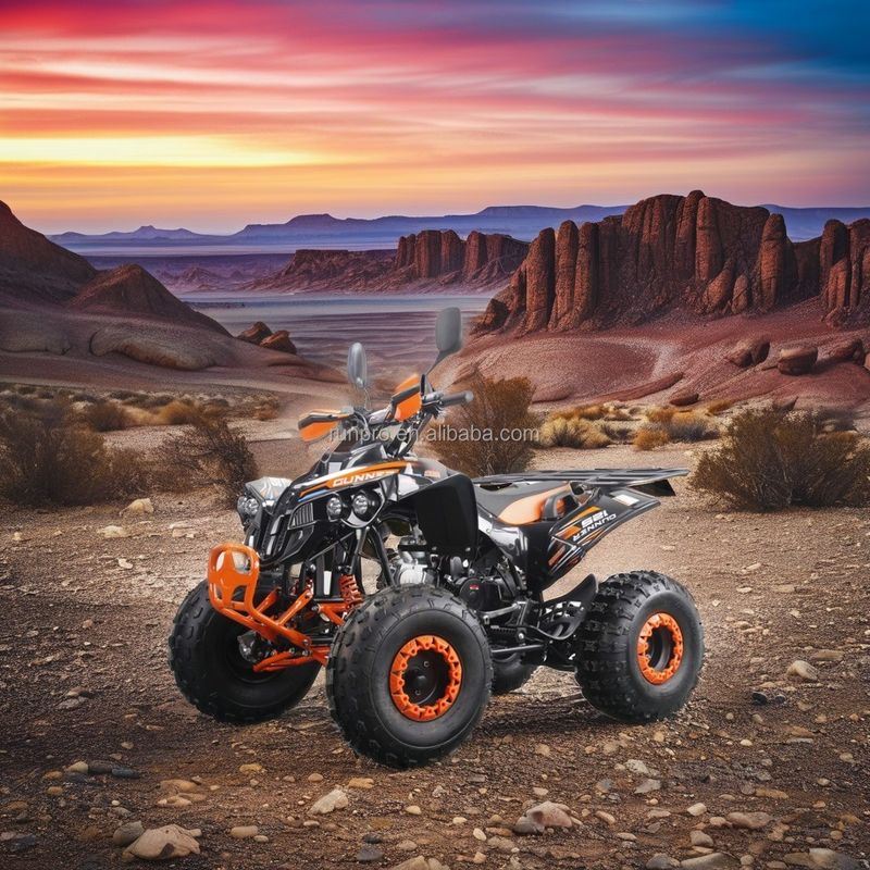 RunPro ATV 125 Customized All-terrain Four-wheel Double Four-wheeler with Chain Drive