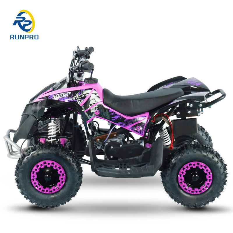 Kids Electric ATVs 49cc 50cc 4-Wheel Gasoline Mini ATV with Hand-Operated Plastic